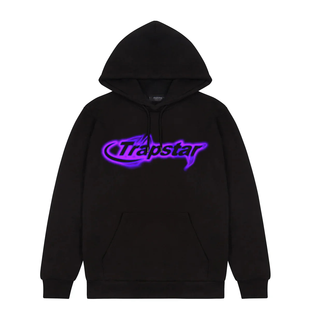 Trapstar Neon Hyperdrive Hoodie - Black