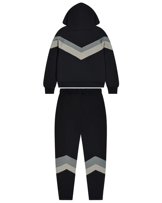 Trapstar V Stripe Tracksuit - Black