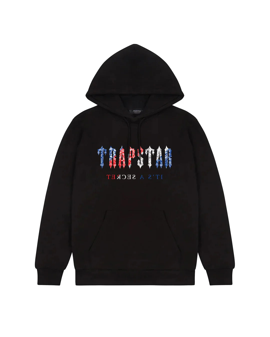 Trapstar Decoded Paisley Revolution Hoodie - Black