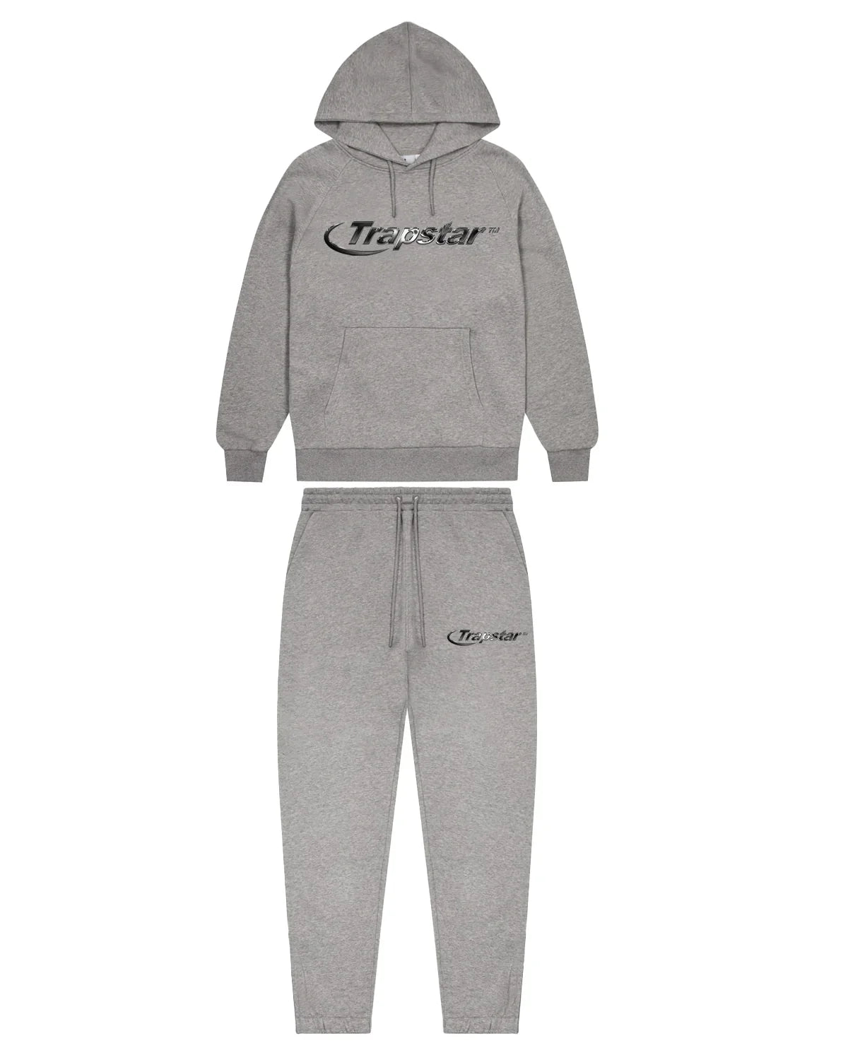 Trapstar Hyperdrive Monochrome Tracksuit - Grey/Monochrome