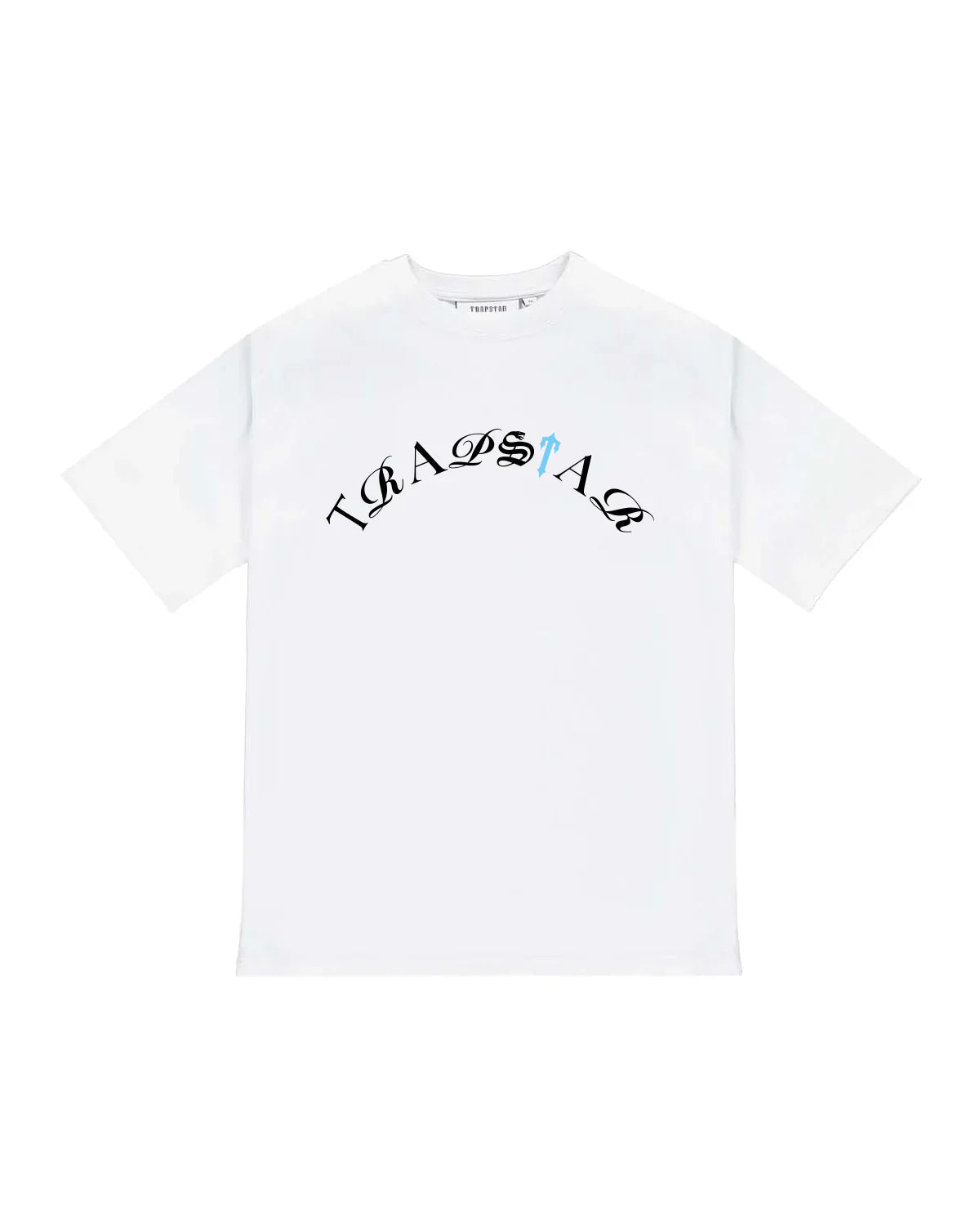 Trapstar Script Tee - White/Teal
